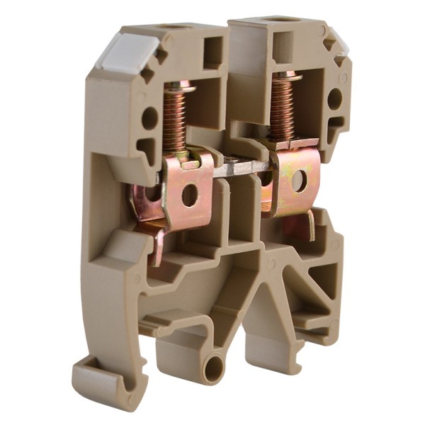 Клеммник Аско-Укрем JXB 6/35 желтый (A0130010015) - фото №2