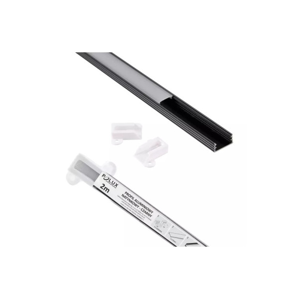 Профіль Goldlux 316158 2м BK - фото №1