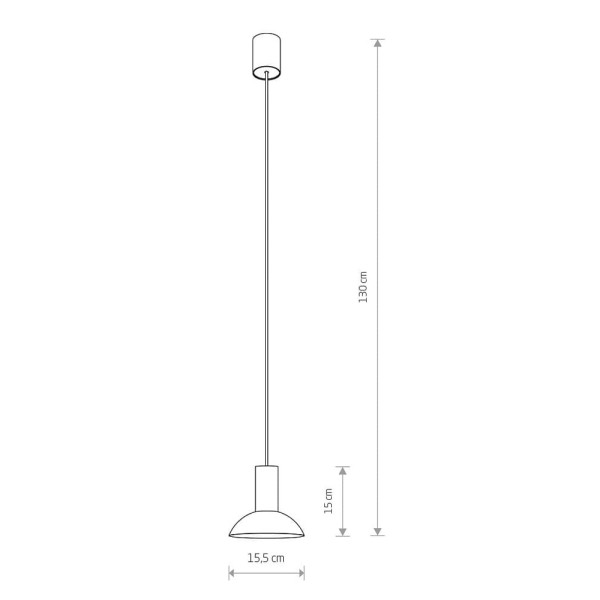 Подвесной светильник, люстра Nowodvorski 8037 Hermanos C GU10 1x10W IP20 Белый - фото №1