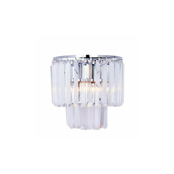 Бра, настінний світильник Zuma Line 17106/2W-CHR Amedeo