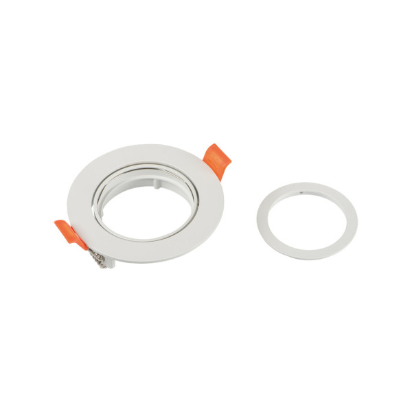 Кольцо точечного светильника Kanlux 22437 DALLA 1x10W IP20 белое - фото №2