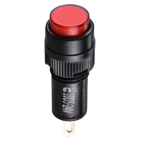 Сигнальна арматура Аско-Укрем AD22E-10DS 24В AC/DC червона (A0140030182) - фото №1