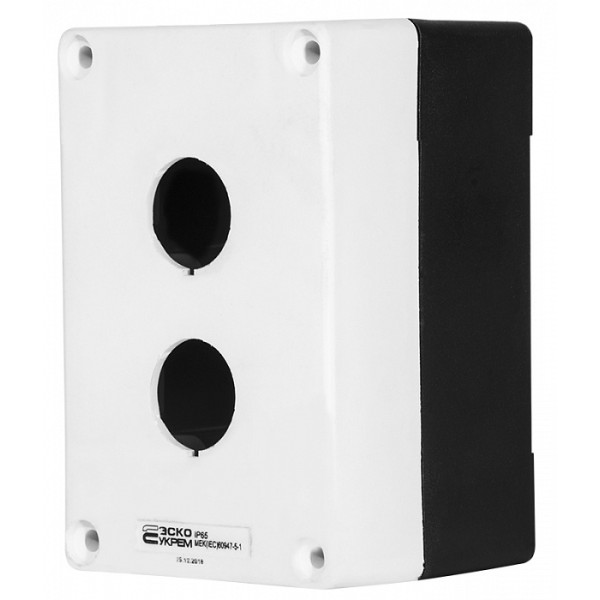 Корпус 2-местный Аско-Укрем HJ9-2 белый (A0140020035)