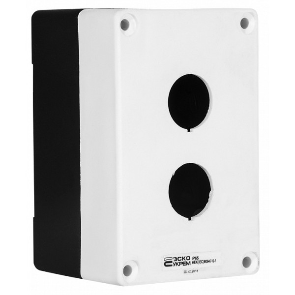 Корпус 2-местный Аско-Укрем HJ9-2 белый (A0140020035) - фото №4