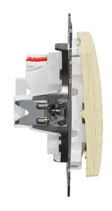 Перемикач Schneider Electric Sedna Design & Elements береза SDD180108 - фото №2