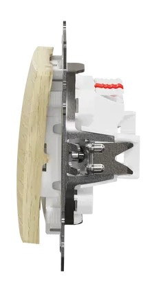 Перемикач Schneider Electric Sedna Design & Elements береза SDD180108 - фото №3