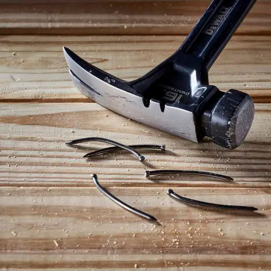 Цельнометаллический молоток DeWALT DWHT51003-0 Rip-Claw 340мм - фото №3