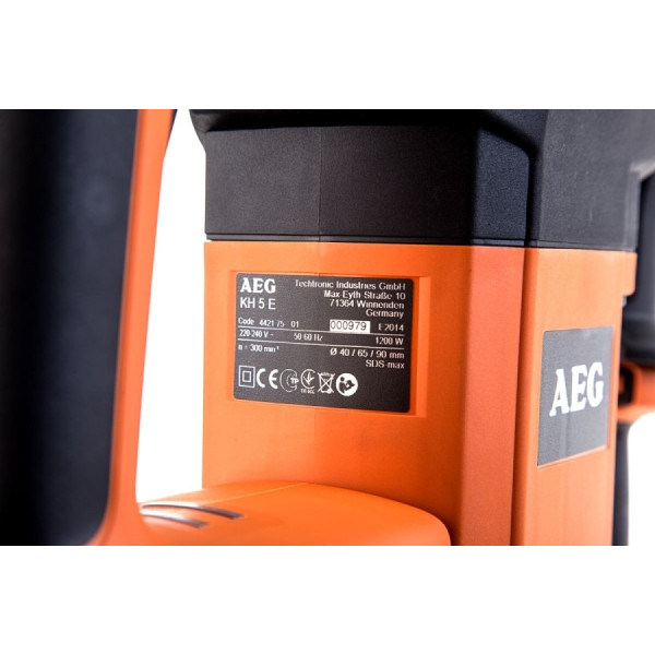 Перфоратор AEG 4935412326 1200Вт SDS-Max - фото №2