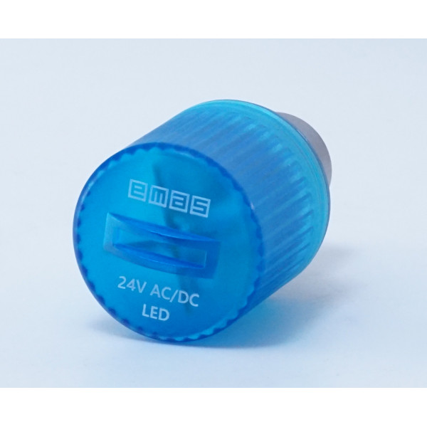 Сменный световой модуль EMAS IKML024M 24В синий - фото №1