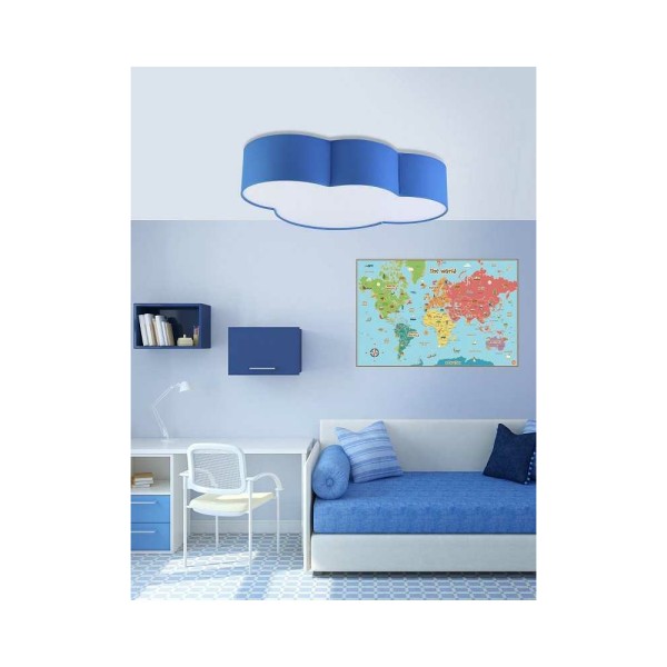 Світильник стельовий Tk Lighting 6074 Cloud E27 2x15W IP20 - фото №1