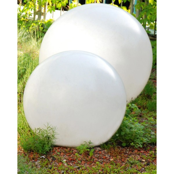 Вуличний світильник на сонячній батареї куля Goldlux 330567 Kula LED 3000K+RGB IP65 білий - фото №4