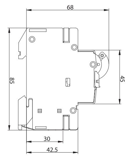Вимикач навантаження ETI 002423122 SV 125 1р 25A - фото №1