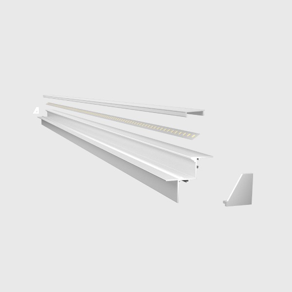 LED-профиль под шпаклевку ALUMLED 2 метра (LD45501_2)