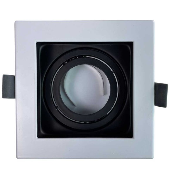 Світильник точковий Violux AMSTERDAM-S GU10 IP20 біло-чорний ( 131201 ) - фото №1