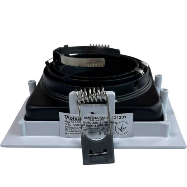 Світильник точковий Violux AMSTERDAM-S GU10 IP20 біло-чорний ( 131201 ) - фото №4
