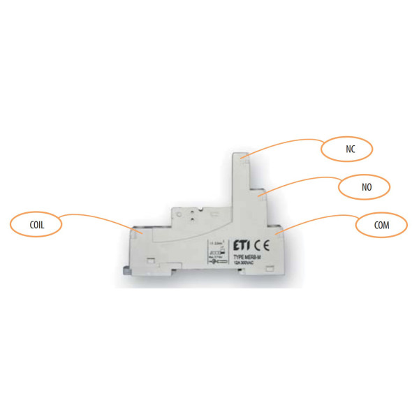 Цоколь ETI 002473036 MERB тип M (для MER2) - фото №4