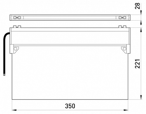 Світильник аварійний E.NEXT e.emerg.297.led.M.6h.IP20 - фото №2