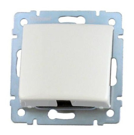 Розетка кабельного вывода Legrand Valena белая