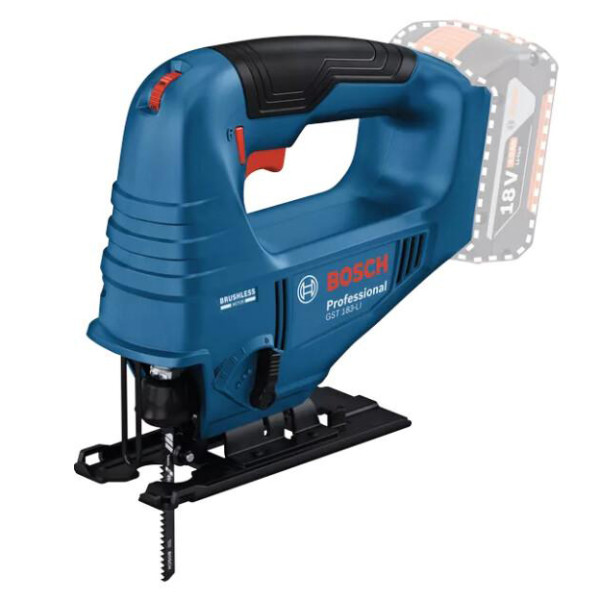 Безщітковий лобзик Bosch GST 183-LI (06015B7020)
