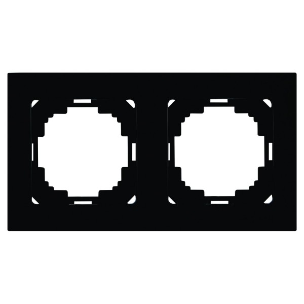 Рамка Nilson Touran черная 2-я ( 24220092 ) - фото №1