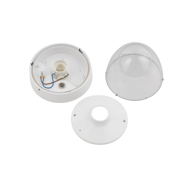 Вуличний світильник Nowodvorski 7972 Nook E27 1x10W IP44 білий - фото №4