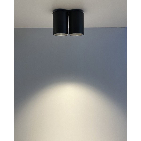 Точечный светильник Nowodvorski 38086 Eye Tone II GU10 2x10W IP20 черный - фото №2