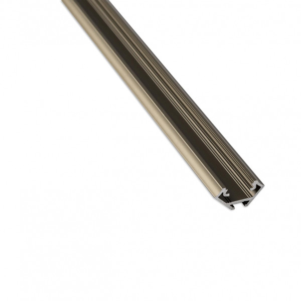 Профиль для светодиодной ленты Lumines C сталь - фото №1