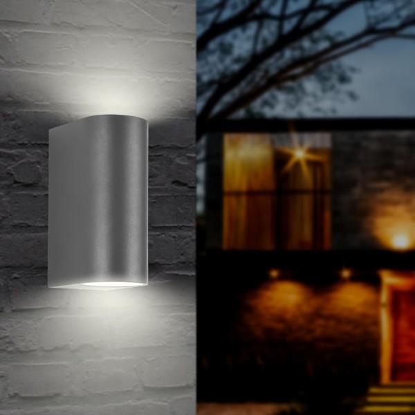 Светильник фасадный Violux SPIDER-2D 2x35Вт GU10 ІР44 антрацит ( 500320 ) - фото №8