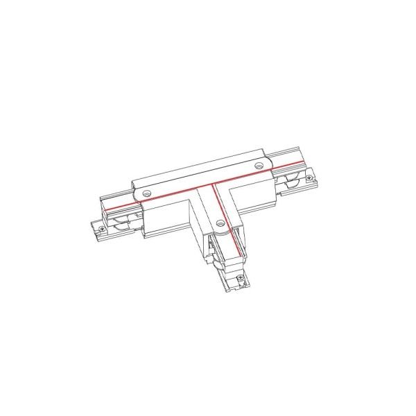 Соединитель Nowodvorski 8237 CTLS Power T Connector Left 2 T-L2 черный - фото №2