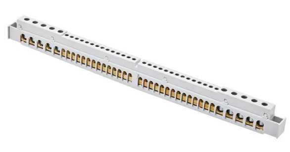 Шина PEN 125А 2х(5x25+14x10) 18М GEWISS (GW40404)