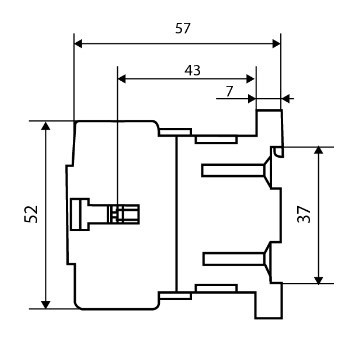Мініконтактор Аско-Укрем ПМ 0-09-01 D7 42В LC1-K0901 (A0040010146) - фото №6