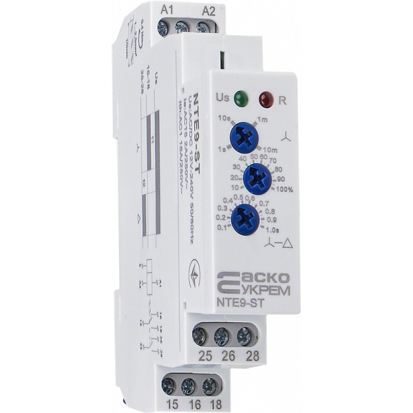 Реле часу зірка/трикутник Аско-Укрем NTE9-ST (A0010240010)