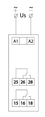 Реле часу зірка/трикутник Аско-Укрем NTE9-ST (A0010240010) - фото №5