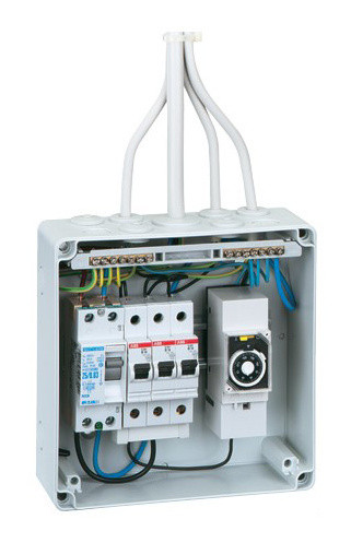 Щит навесной AK 009, под 9 автом. выкл - фото №3