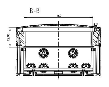 Щит навесной AK 009, под 9 автом. выкл - фото №4