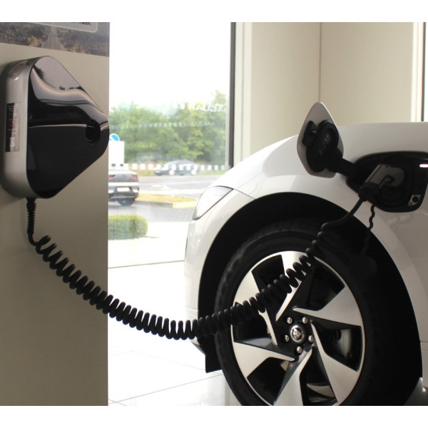 Зарядна станція для електромобілів E-line 7,2кВт 32A 1-фаза Type 2 D station (D2-32) - фото №4