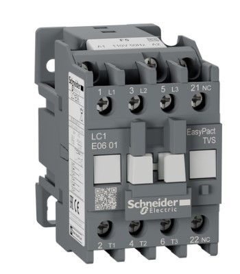 Контактор Schneider Electric LC1E0601F5 3Р Е 1NC 6А АС3 110В