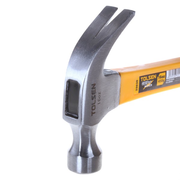 Молоток-гвоздодер 450г Tolsen (25030) 29мм - фото №2