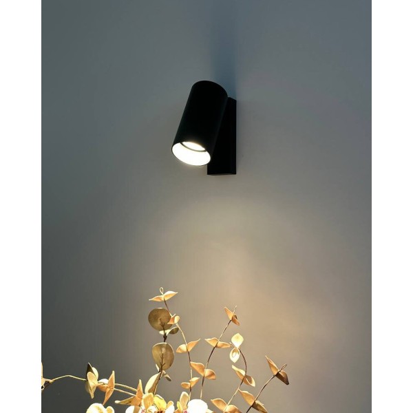 Бра, настінний світильник Nowodvorski 7840 Mono GU10 1x10W IP20 чорний - фото №2