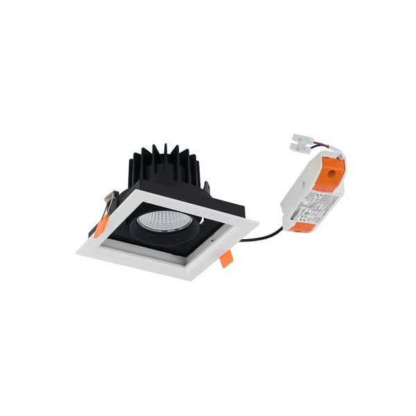 Точечный светильник Nowodvorski 8721 Cl Dia LED 18W 4000K 1500Lm IP20 Белый - фото №1