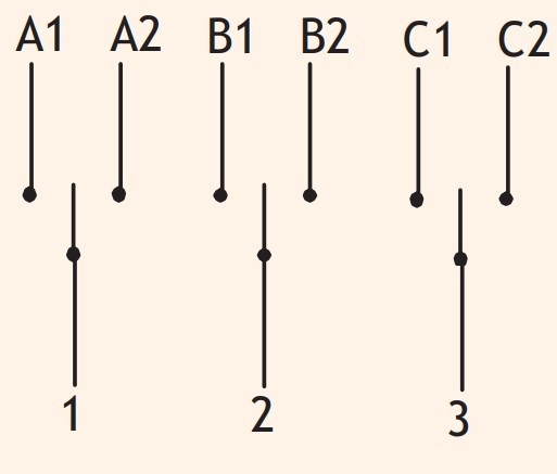 Кулачковий перемикач ETI 004773125 CS 80 53 U (3p «1-0-2» 80A) - фото №1