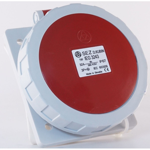 Вбудований силовий роз'єм Sez IEG3243 - фото №3