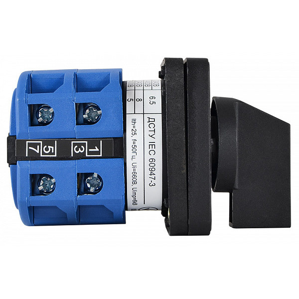 Пакетный переключатель Аско-Укрем ПКП SBI 1-0-2 2 полюса 25A/2.832 (A0110010059) - фото №1