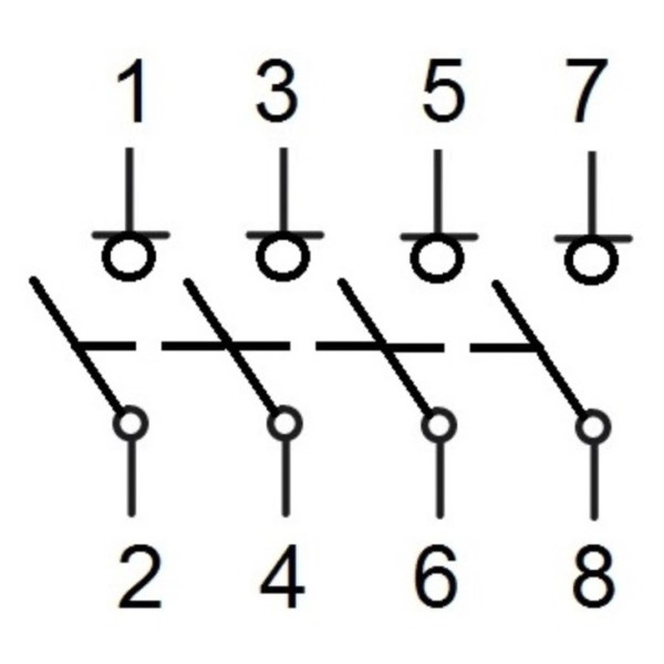 Вимикач навантаження Schrack AZ200264 63А 4P - фото №1