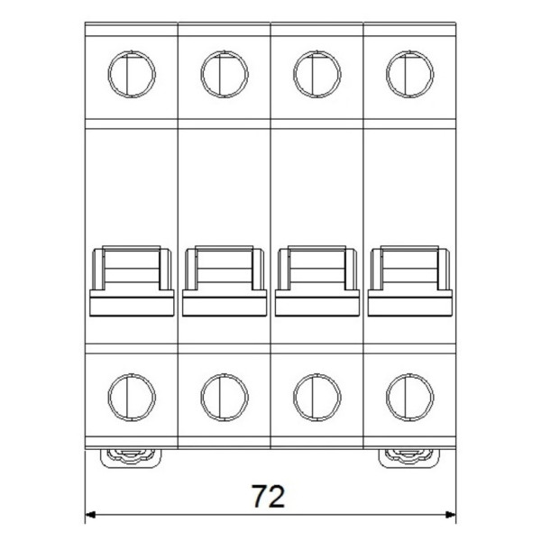 Вимикач навантаження Schrack AZ200264 63А 4P - фото №2