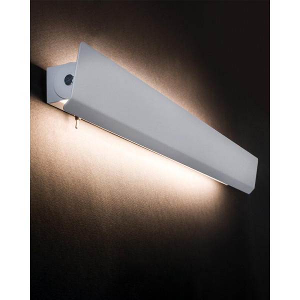 Бра, настенный светильник Nowodvorski 7543 Wing LED T8LED 1x11W 3000K 1700Lm IP20 белый - фото №1