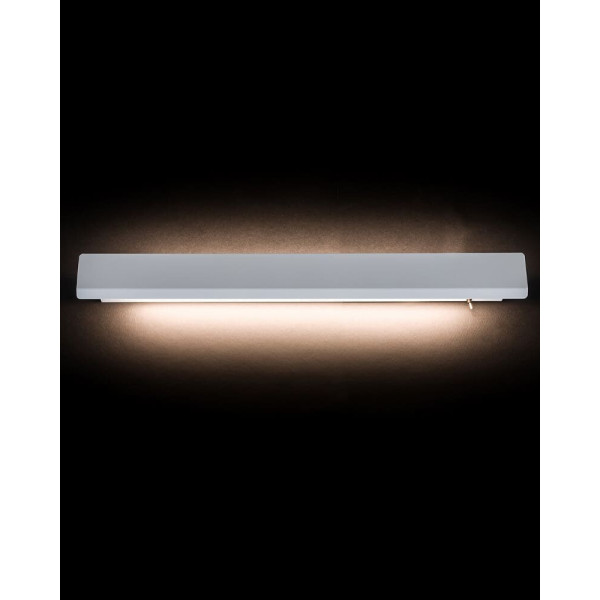 Бра, настенный светильник Nowodvorski 7543 Wing LED T8LED 1x11W 3000K 1700Lm IP20 белый - фото №2