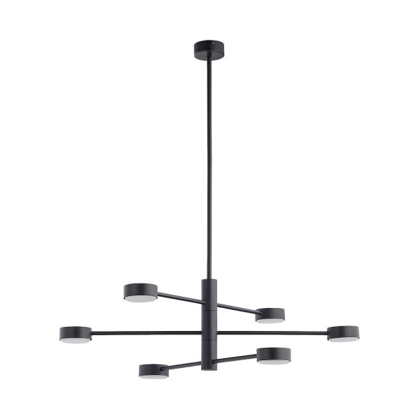 Люстра Nowodvorski 7946 Orbit GX53 6x8W IP20 Чорна