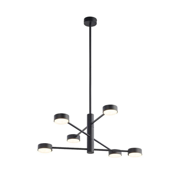 Люстра Nowodvorski 7946 Orbit GX53 6x8W IP20 Чорна - фото №3