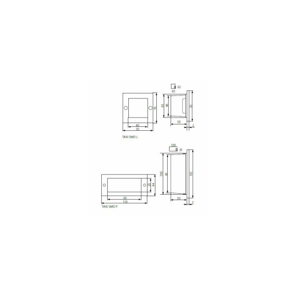 Вуличний світильник Kanlux 26463 Taxi smd p c/m-nw - фото №1